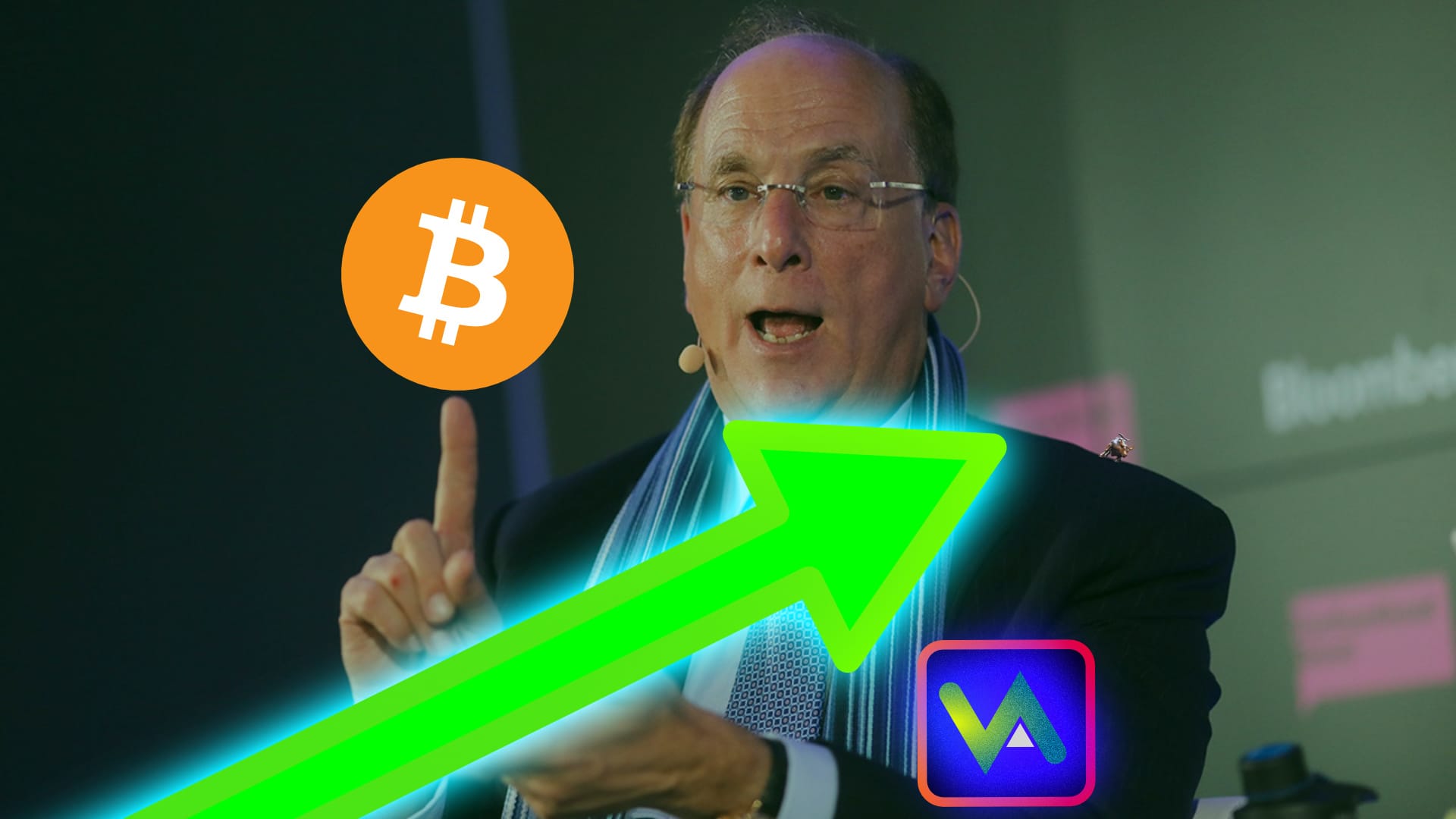 Larry Fink, BlackRock CEO, "Very Bullish on Bitcoin"